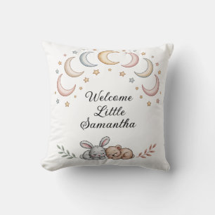 Personalised Baby Pillow – Bunny & Bear