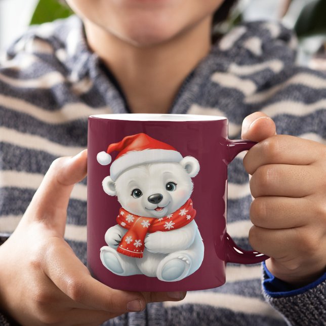 Personalised Baby Polar Bear Kids Mug (Creator Uploaded)