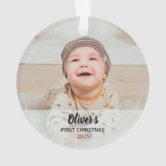 Personalised Baby’s First Christmas Ornament