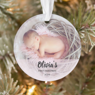 Personalised Baby’s First Christmas Ornament