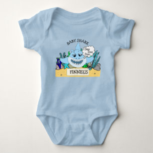 Personalised Baby Shark Baby's Bodysuit