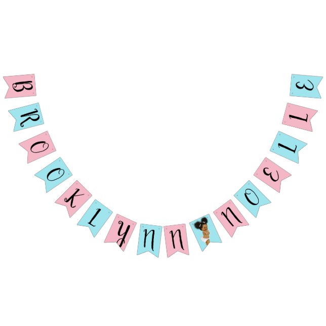 Personalised Baby Shower Bunting (All)