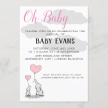 Personalised Baby Shower Invitation