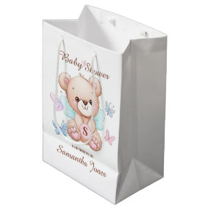 Personalised Baby Shower Medium Gift Bag