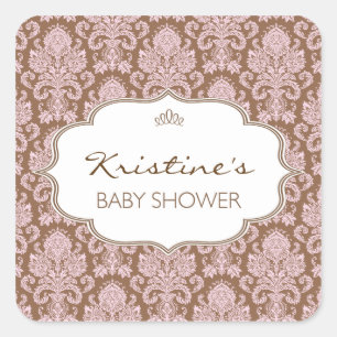 Personalised Baby Shower Sticker