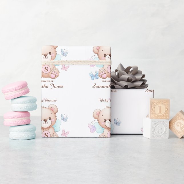 Personalised Baby Shower Wrapping Paper (Baby Shower)