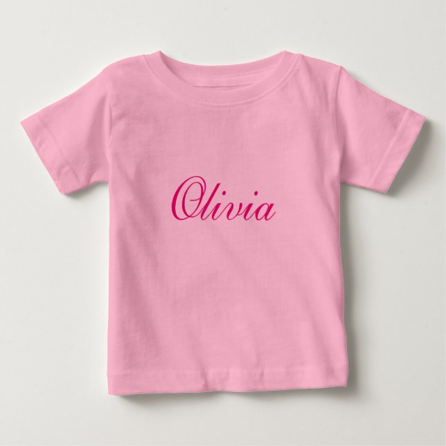 Personalised Baby T-Shirt (Front)