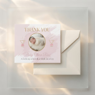 Personalised Baby Thank You Cards with Photo