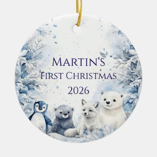 Personalised Baby's First Christmas Ornament