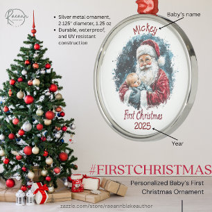 Personalised Baby's First Christmas Ornament