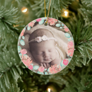 Personalised Baby's First Christmas Ornament
