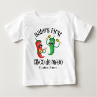 Personalised Baby's First Cinco de Mayo