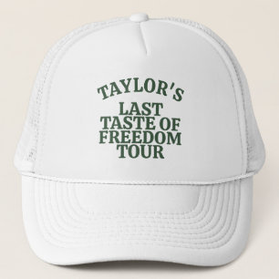 Personalised Bachelor Party Last Taste of Freedom Trucker Hat