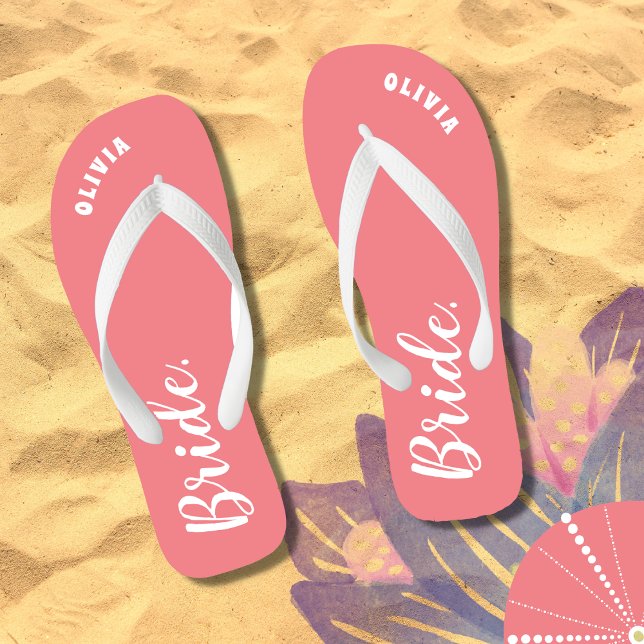 Personalised Bachelorette Bride Jandals (Creator Uploaded)