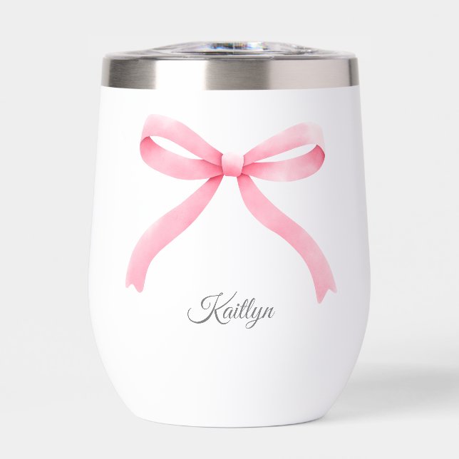 Personalised Bachelorette Party Favour Stemless (Front)