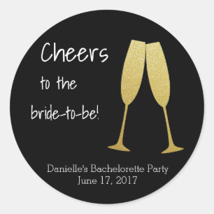 Personalised Bachelorette Stickers
