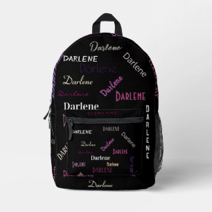 Personalised Back-Pack HAMbyWG Printed Backpack