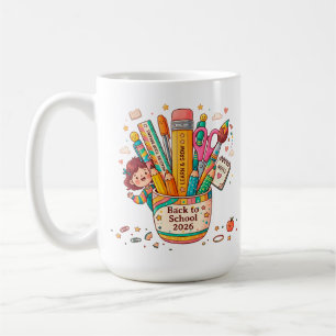 Personalised Back to School 2026 Coffee Mug