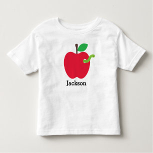Personalised Back to School Apple Shirt