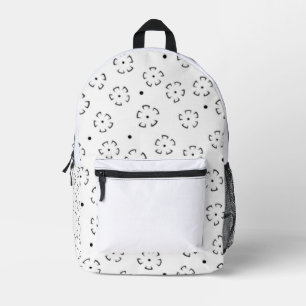 Personalised Back To School Essentials Printed Backpack