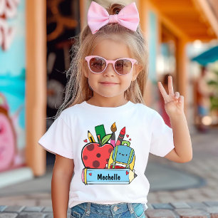 Personalised Back To School First Day Of School T-Shirt