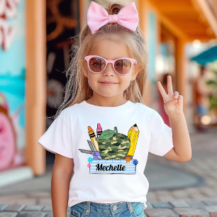 Personalised Back To School First Day Of School T-Shirt