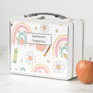 Personalised Back to School for Kids - Metal Lunch Box