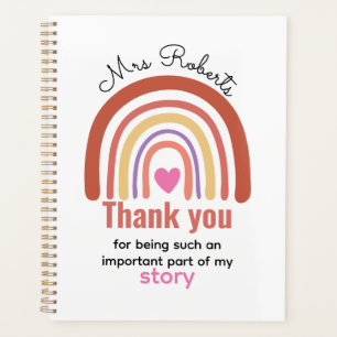 Personalised Back To School  for Teachers Students Planner