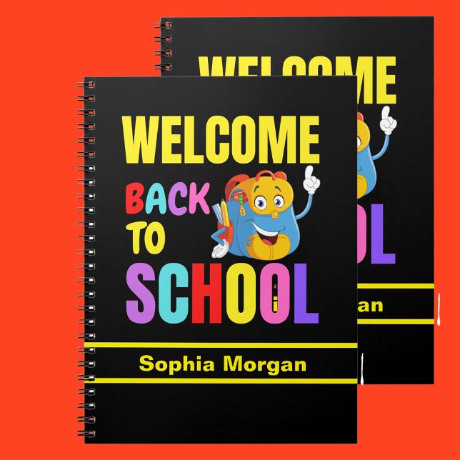 Personalised Back to School Notebook (Creator Uploaded)