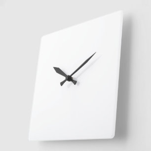 Personalised Back To School Success Square Wall Clock