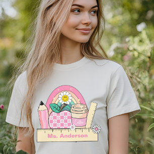 Personalised Back to School Teacher Tee