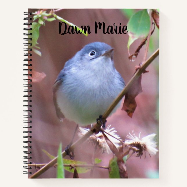 Personalised Backyard Bird Notebook  (Front)