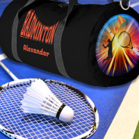 Personalised Badminton Champion Duffel Bag
