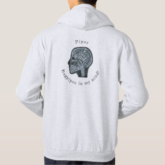 Personalised Bagpipes in my mind - Schottish Ed. Hoodie
