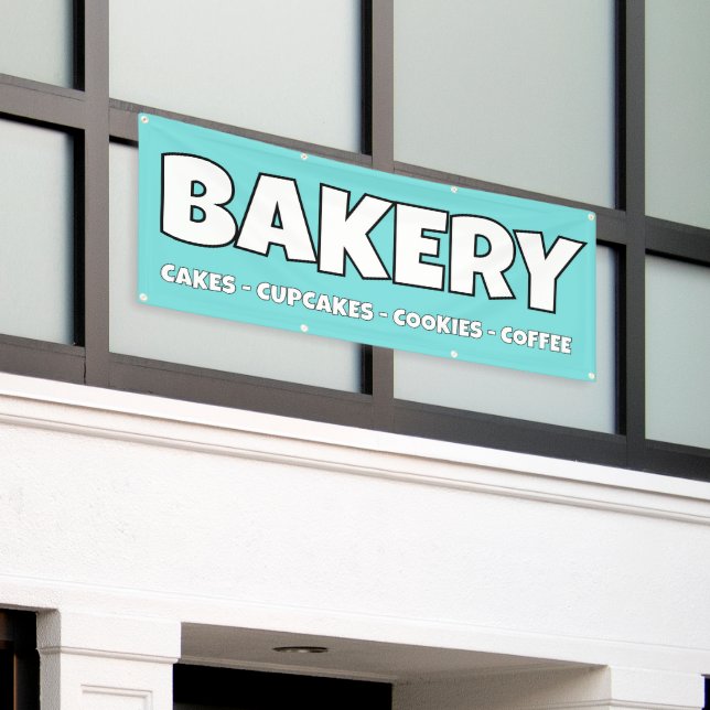 Personalised Bakery Banner (Outside Building)