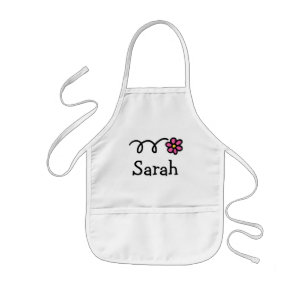 Personalised baking apron for kids