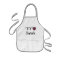 Personalised baking apron for kids