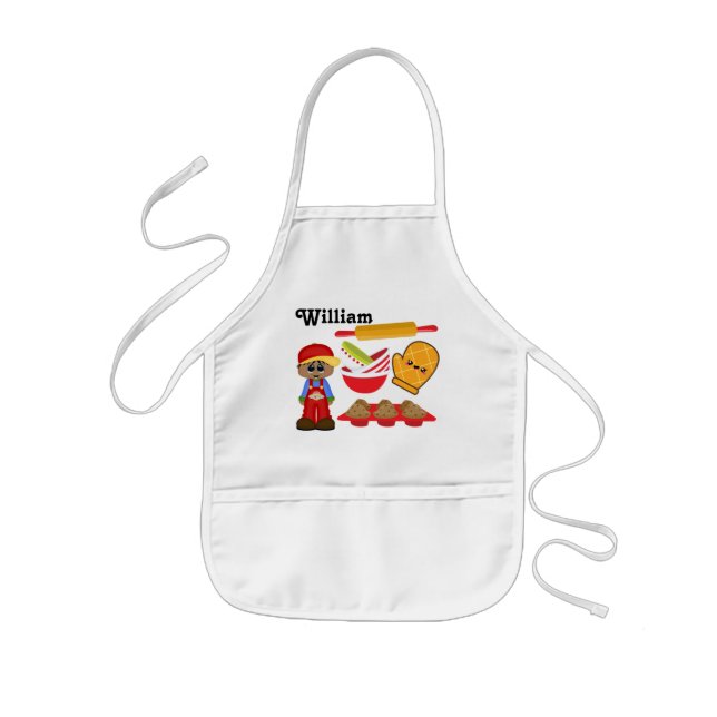Personalised Baking Kids Apron (Front)