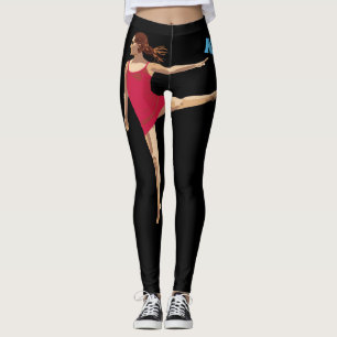 Personalised Ballerina Ballet Dancing Leggings