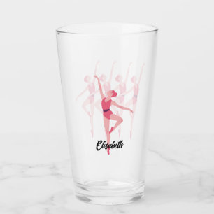 Personalised Ballerina Glass – Custom Dance Gift 