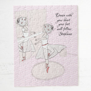 Personalised - Ballerina Jigsaw Puzzle