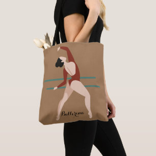 Personalised Ballerina  Tote Bag