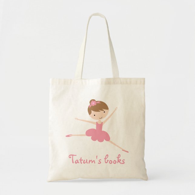Personalised Ballet Bag for Tatum (Front)