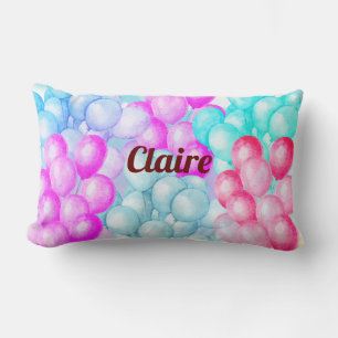 Personalised Balloon Lumbar Cushion