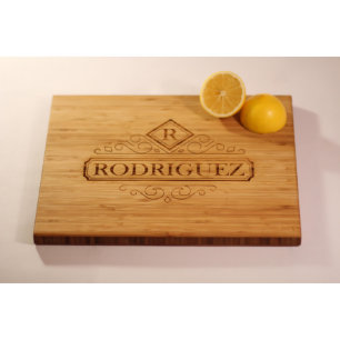 Personalised Bamboo Cutting Board - Rodriguez
