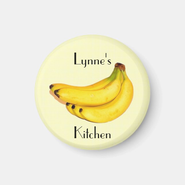 Personalised Banana Magnet (Front)