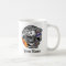 Personalised Barber Skull with Flaming Razor Mug