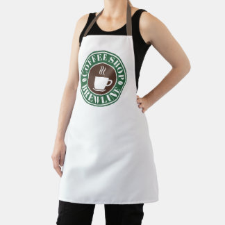 Personalised Barista Aprons for Coffee Shop Café