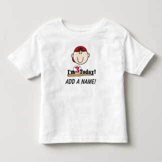 Personalised Baseball 3rd Birthday T-shirt