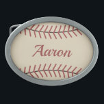 Personalised Baseball Belt Buckle Gift<br><div class="desc">The design is from original art.</div>